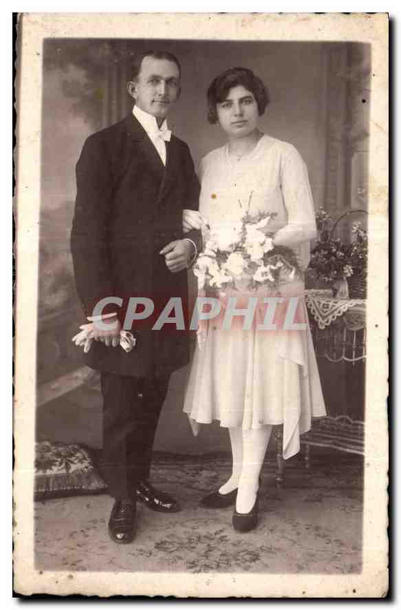 CARTE PHOTO Femme