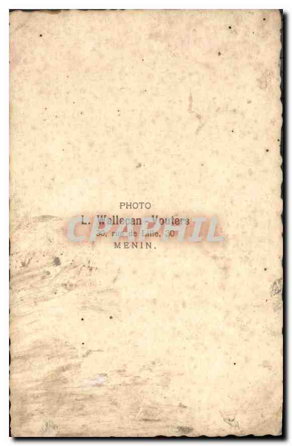 CARTE PHOTO Femme — Rückseite