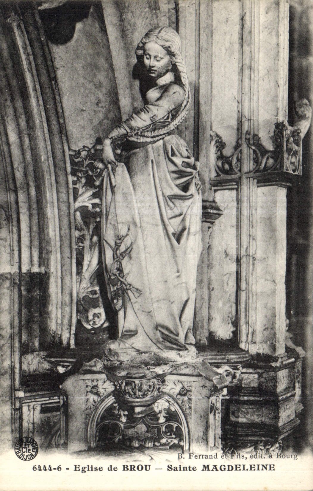 CPA Eglise de Brou Sainte Magdeleine 