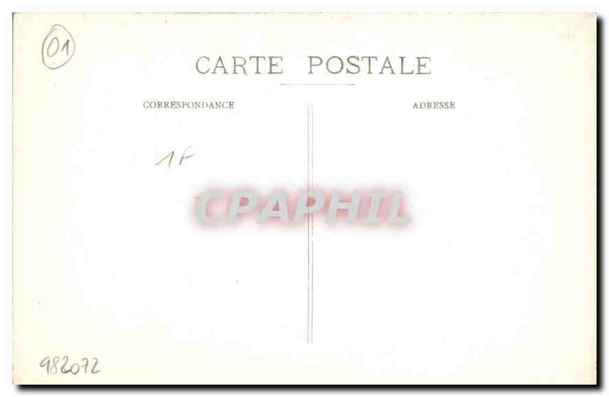 CPA Eglise de Brou Sainte Magdeleine  — Rückseite