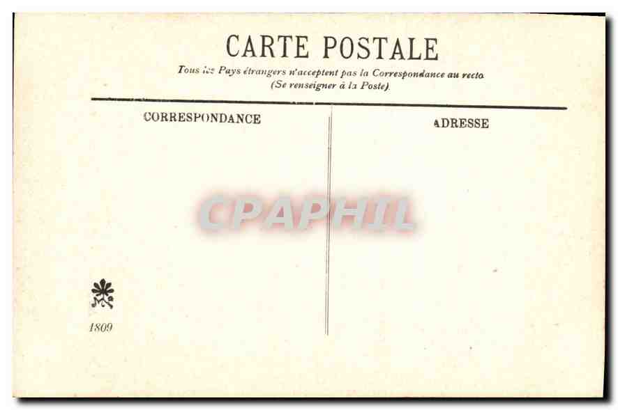 CPA Porbus le Jeune Eleonore de Medicis Duchesse de Mantoue Musee de peinture d'Orleans  — Verso