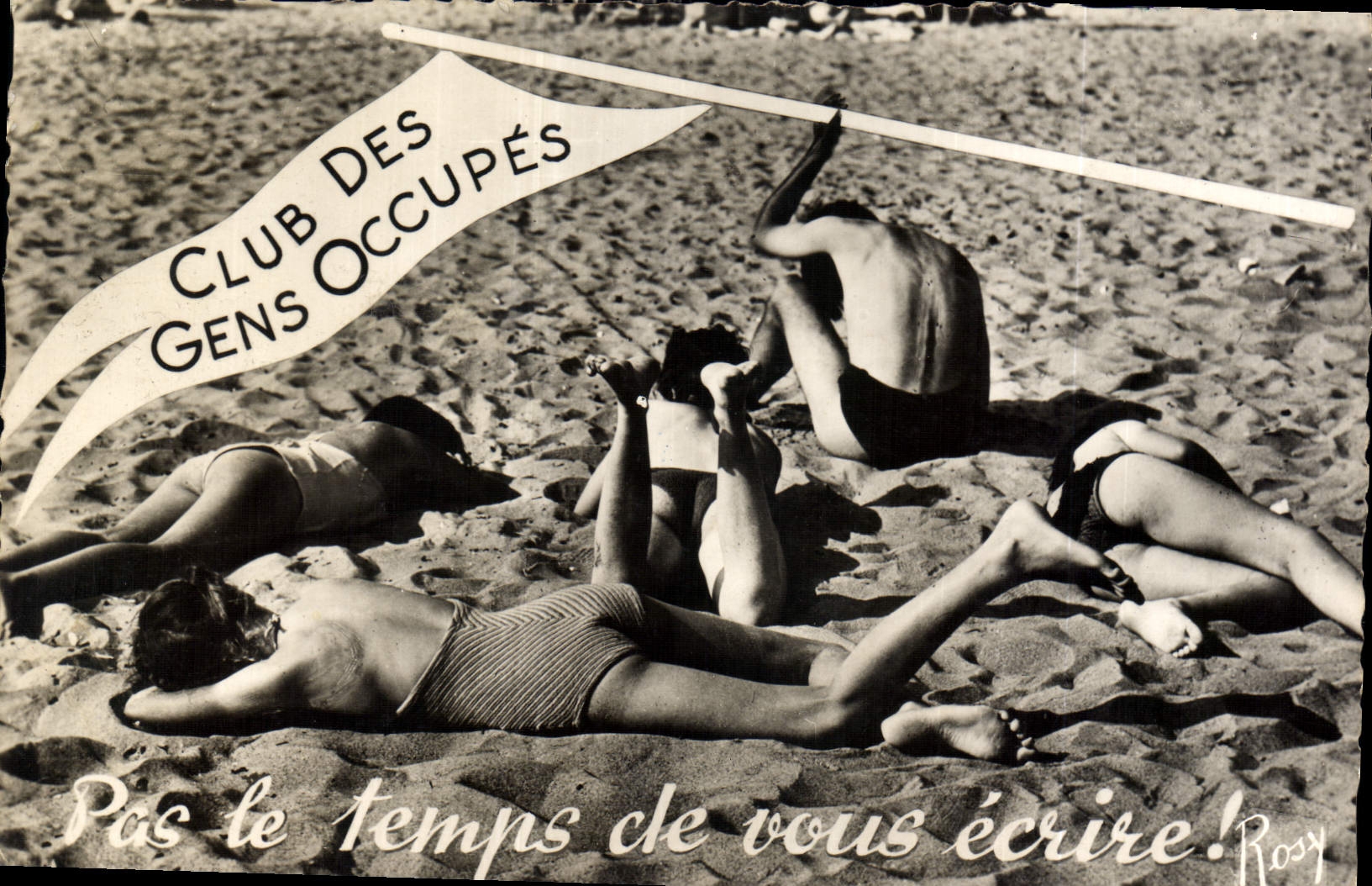 CPA Club des Gens Occupes En Vacances 