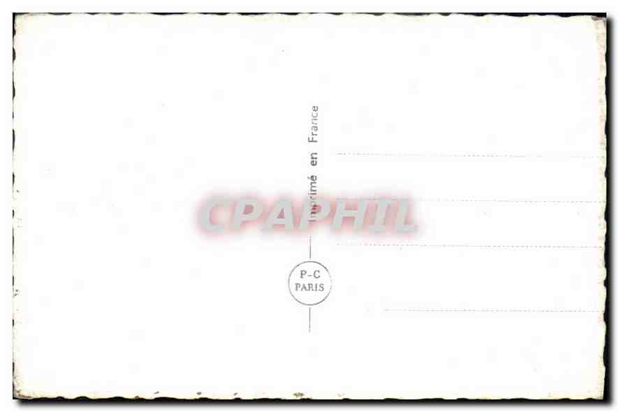 CPA Femme — Rückseite