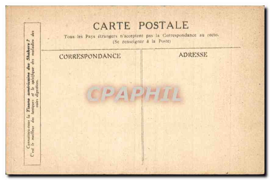 CPA Rouget de lisle chantant pour la premiere fois la Marseillaise — Verso