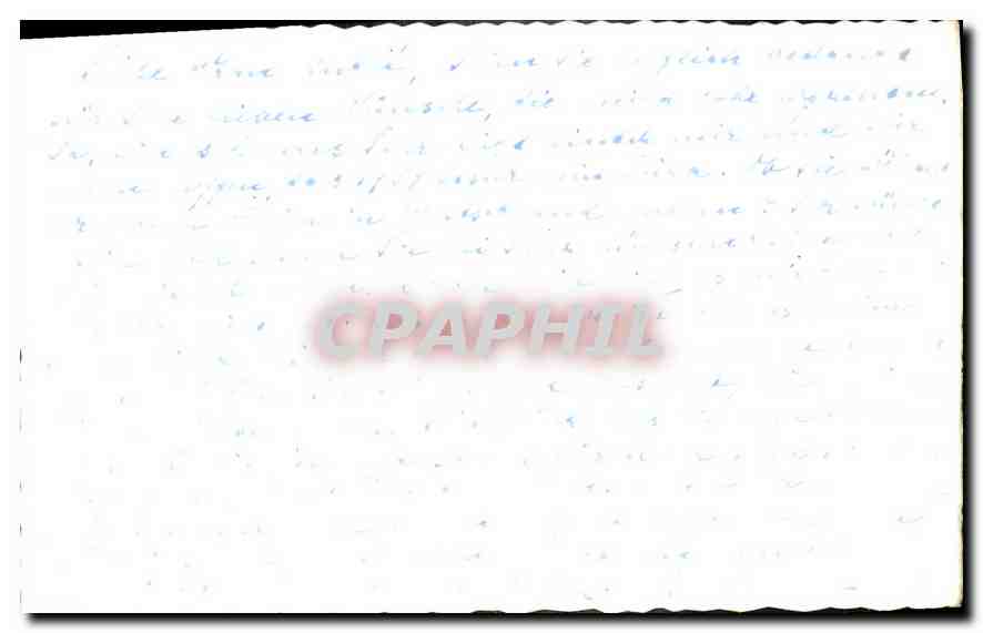 CPA Chaumiere dans la neige — Verso