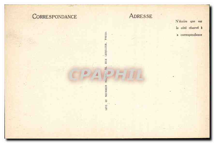 CPA Pontaillac La Plage  — Rückseite