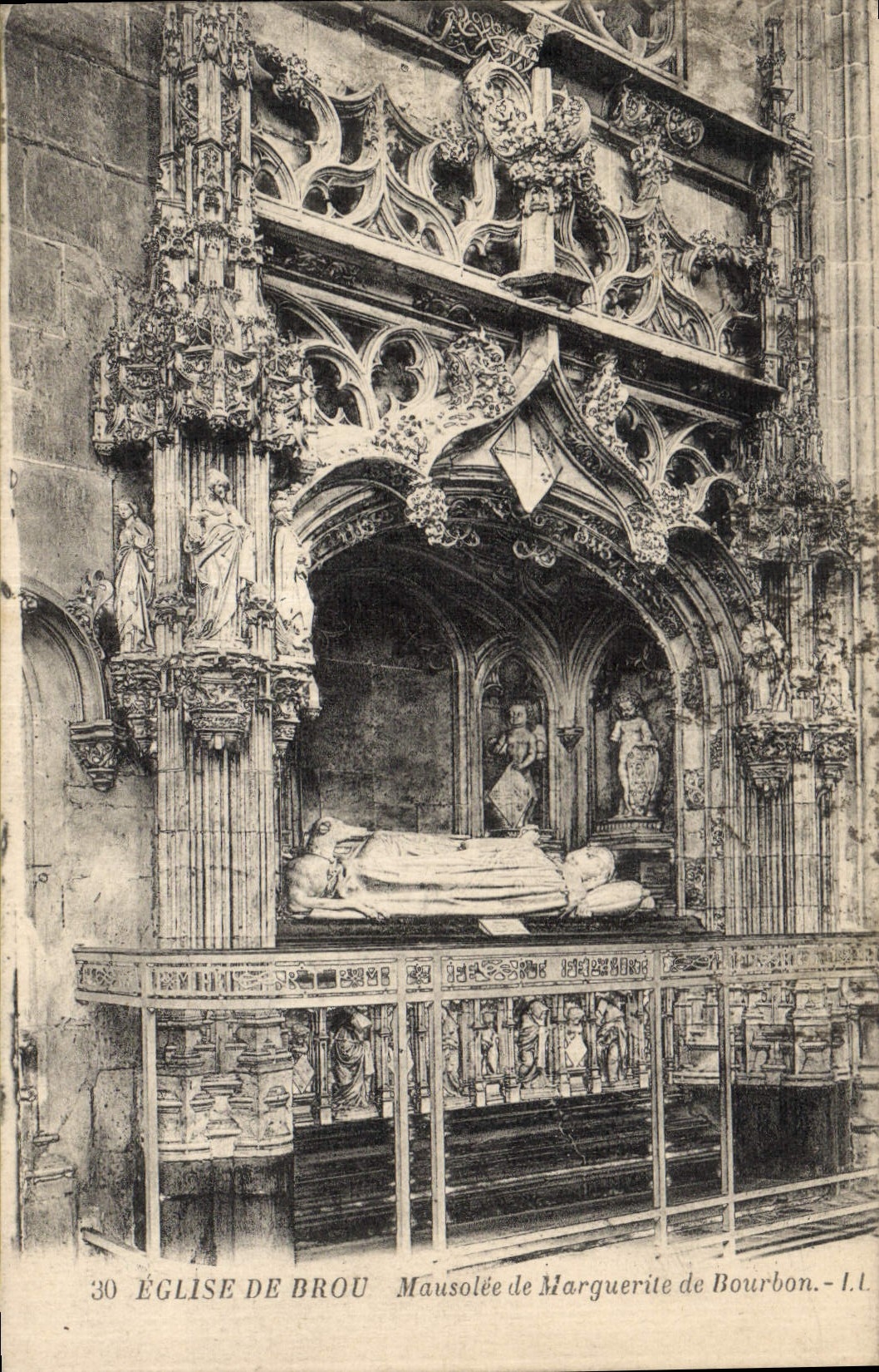 Église de Brou — Mausolée de Marguerite de Bourbon — I.I.