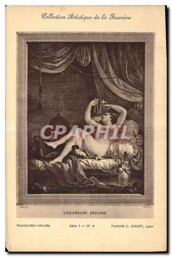 CPA l'Heureuse esclave 