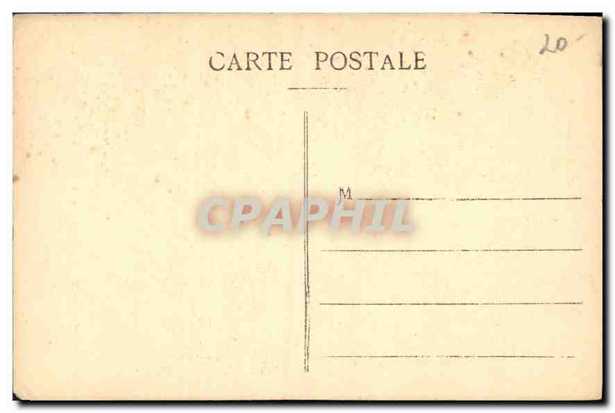 CPA l'Heureuse esclave  — Verso