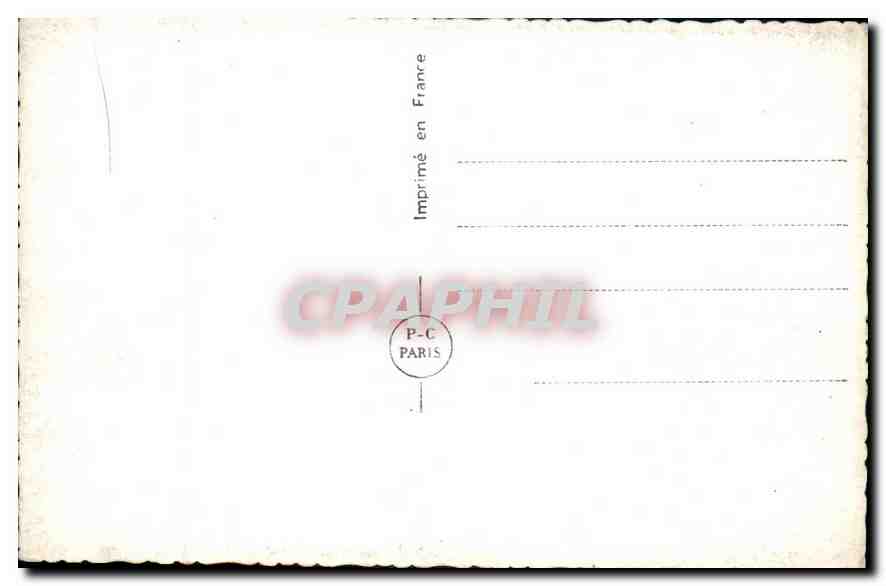 Jeune femme souriante — avec bouquet de roses — PC PARIS n°6118 — Verso