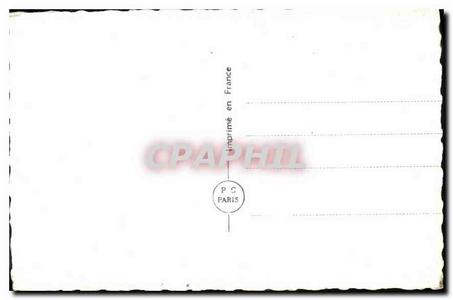 CPA Femme  — Verso