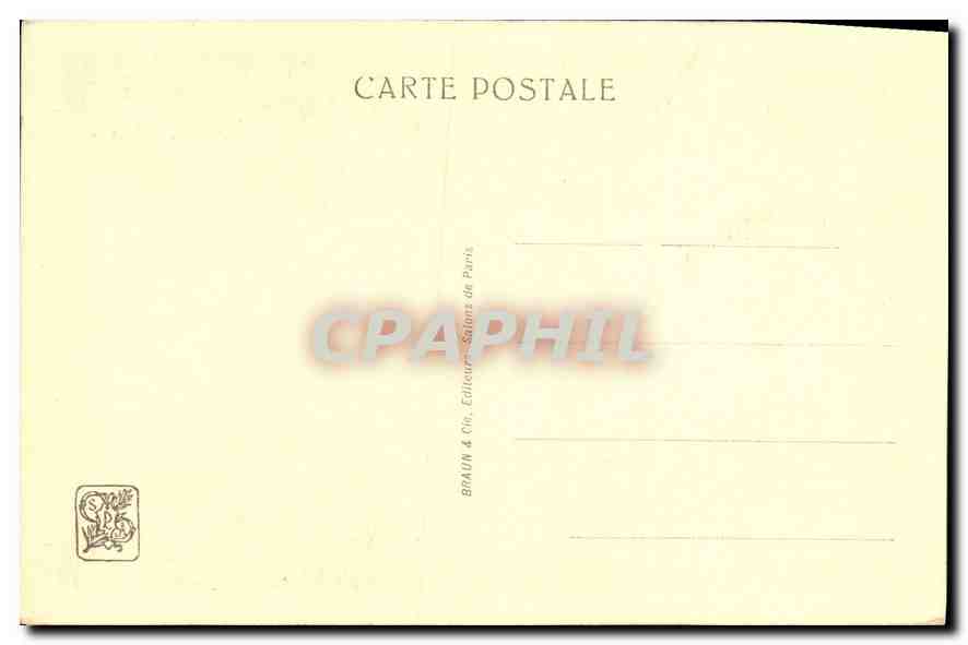 CPA Vierge de la Paix Viev  — Rückseite
