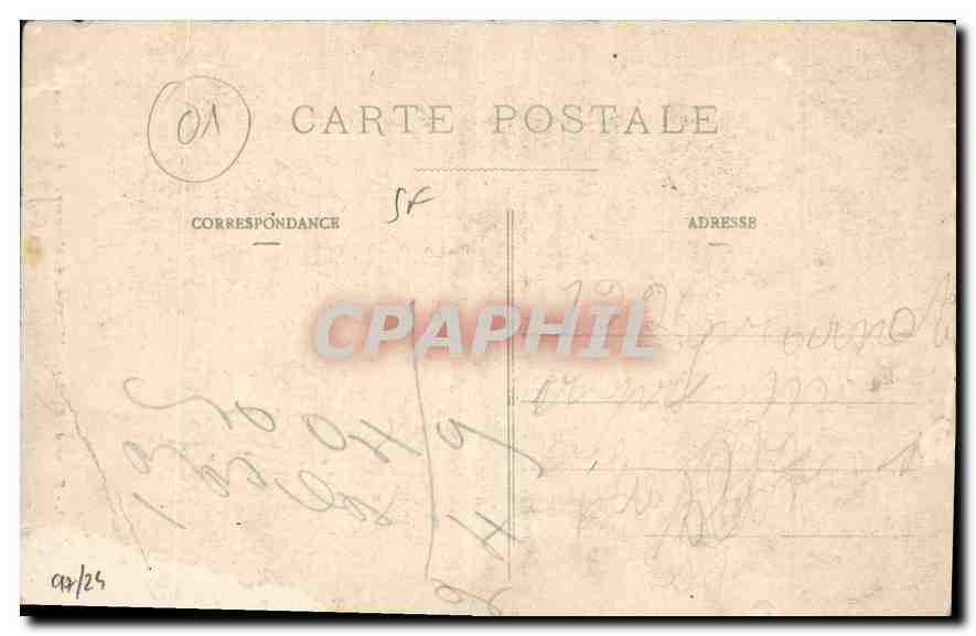 Église de BROU - Mausolée de Marguerite de Bourbon — B. Ferrand, édit., 41, Rue Centrale, Bourg (Ain) — Verso