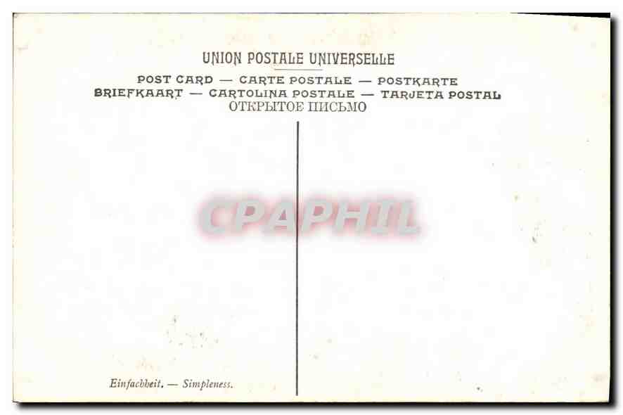 CPA Troncy Coeur simple Musee de Luxembourg Paris  — Verso