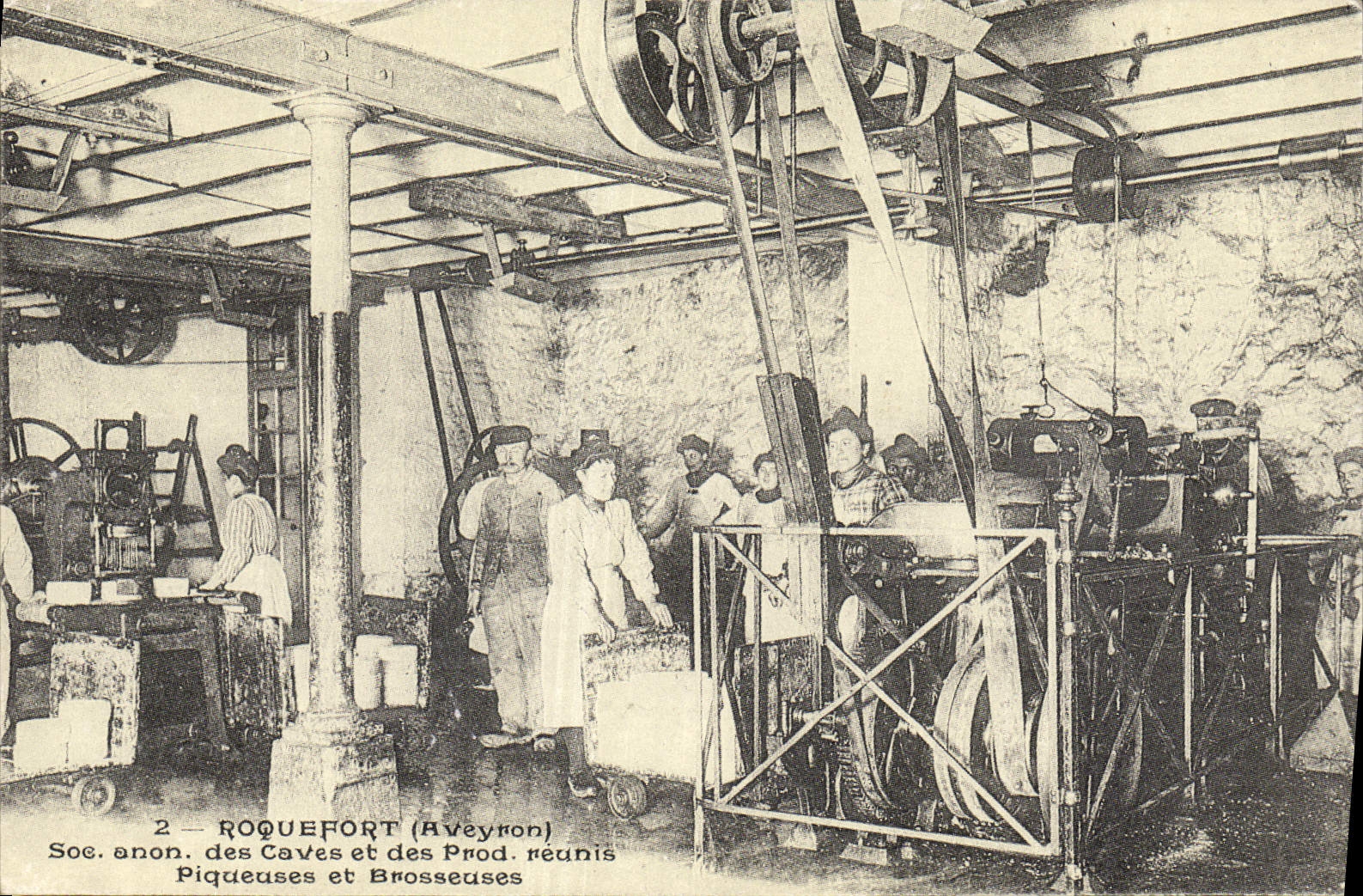 REPRO Roquefort Aveyron Piqueuses et Brosseuses 