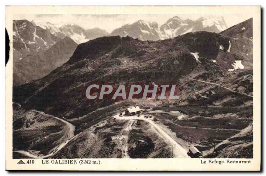 CPA Le Galibier Le Refuge Restaurant 