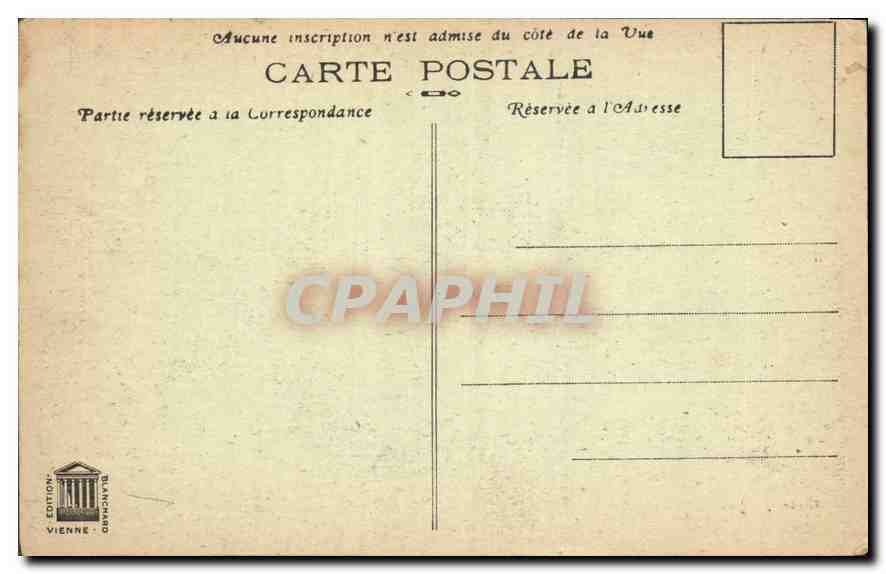 CPA Mont Pilat Plateau du Grand Hotel Echappee sur la l'Edition  — Rückseite