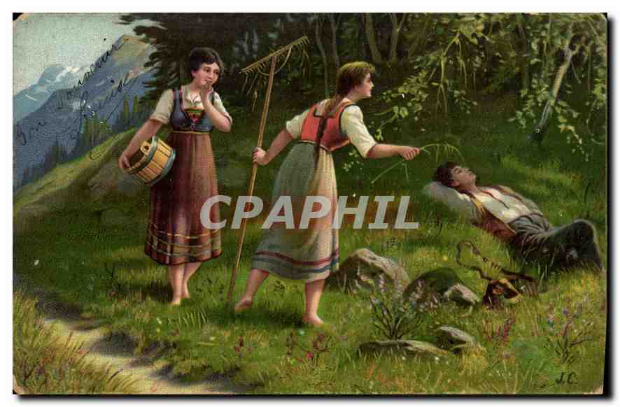 CPA Femmes dans les champs