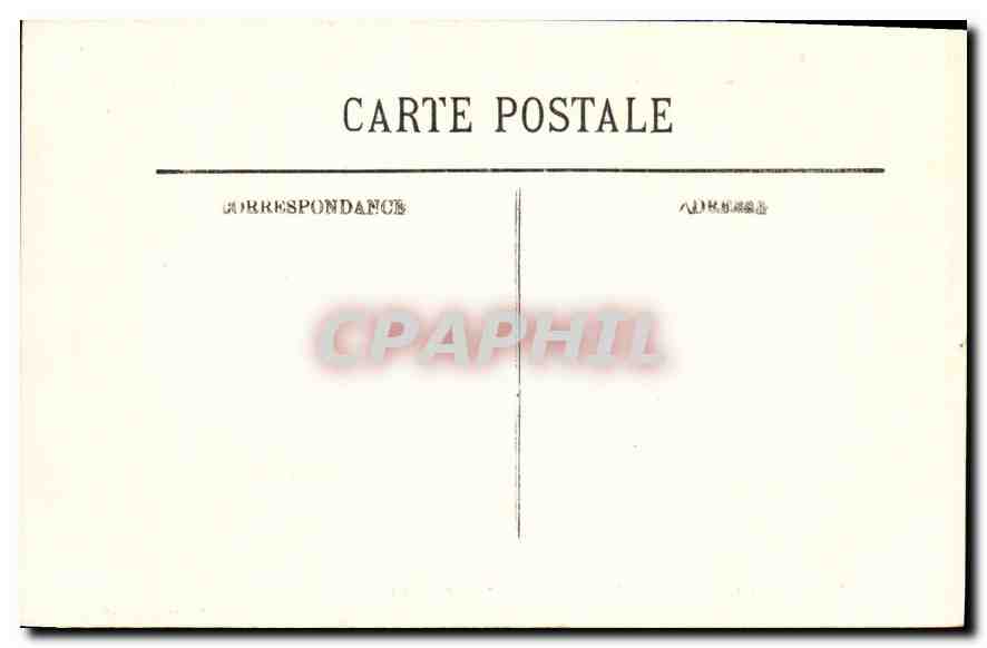 CPA Eglise de la Chaise Dieu Le Jube  — Rückseite