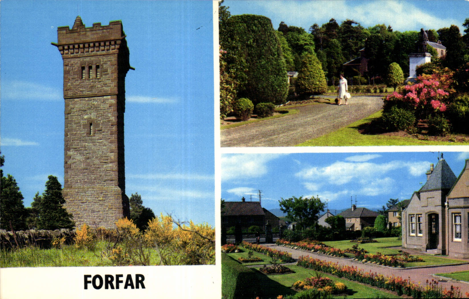 Forfar — Tour von Forfar und Park — Verlag Colourmaster International, Nr. AG 241
