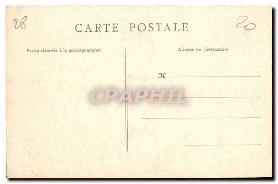 CPA Chartres La Cathedrale Portail Nord  — Verso