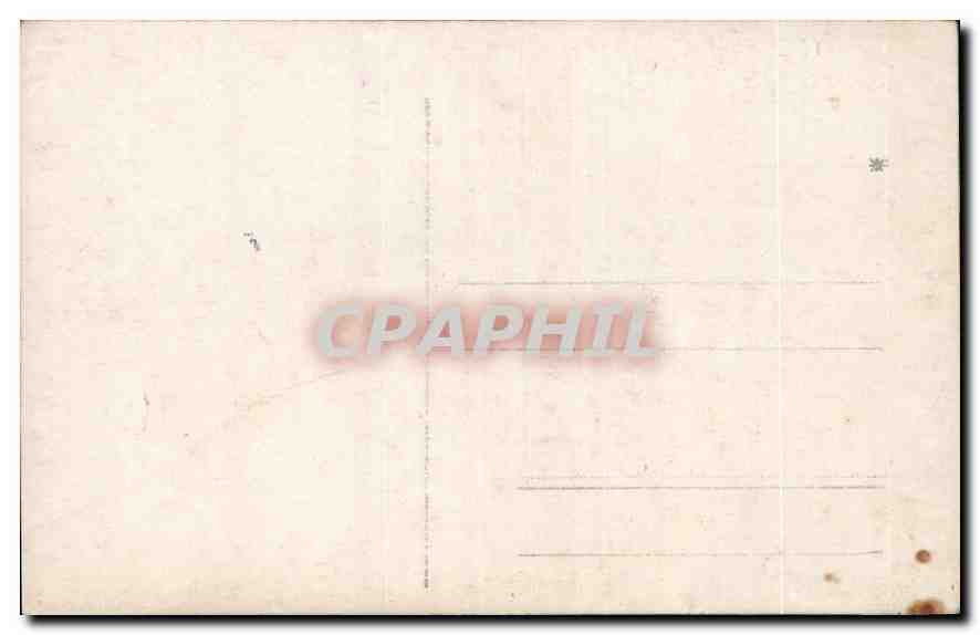 CARTE PHOTO Homme — Verso