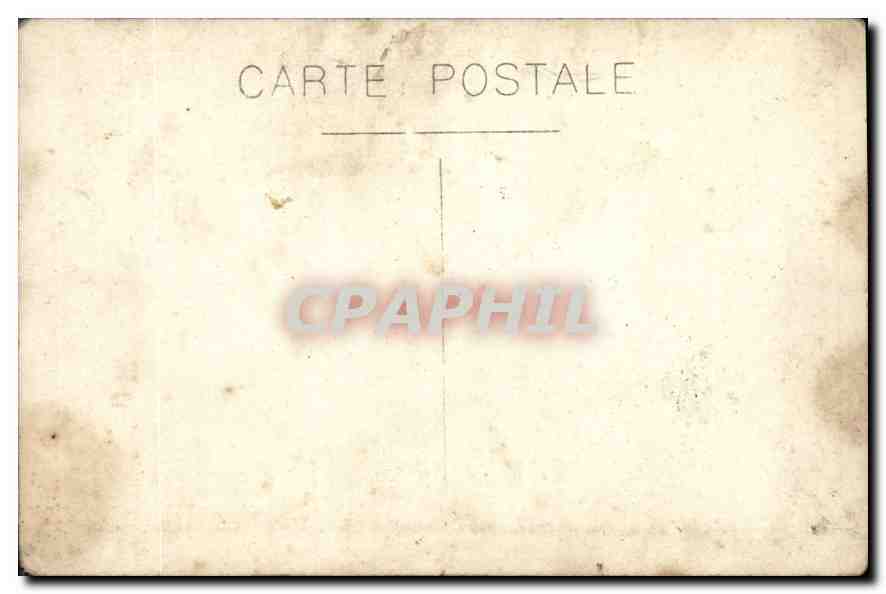 CARTE PHOTO Femme Bohain — Verso