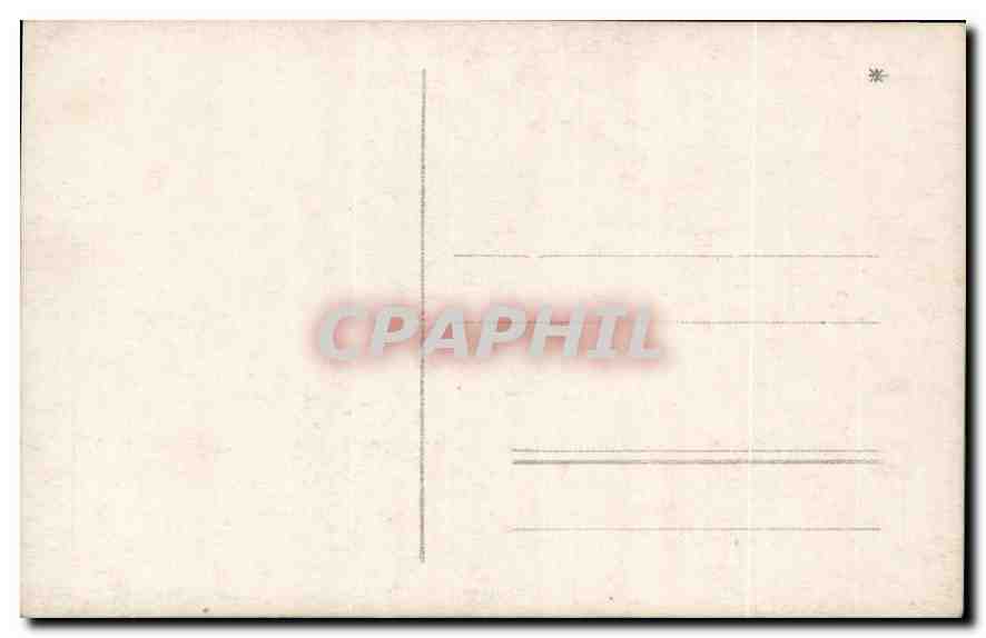 CARTE PHOTO Homme — Verso