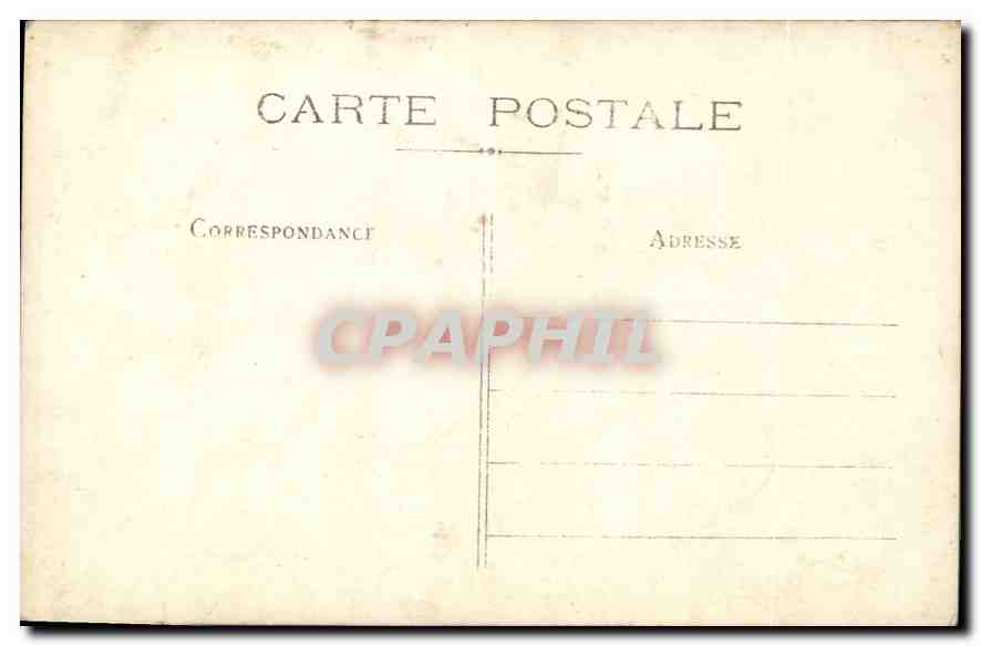 CARTE PHOTO Femme — Verso