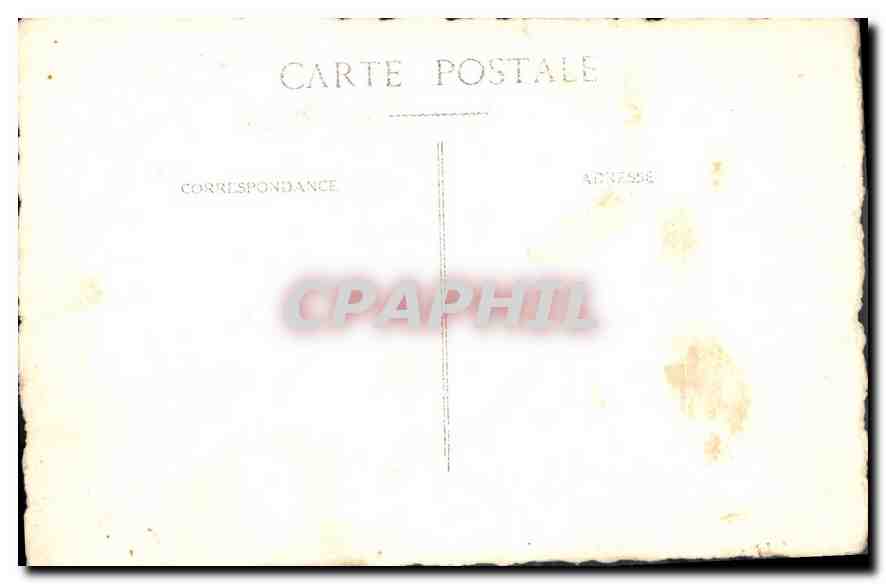 CARTE PHOTO Femme — Rückseite
