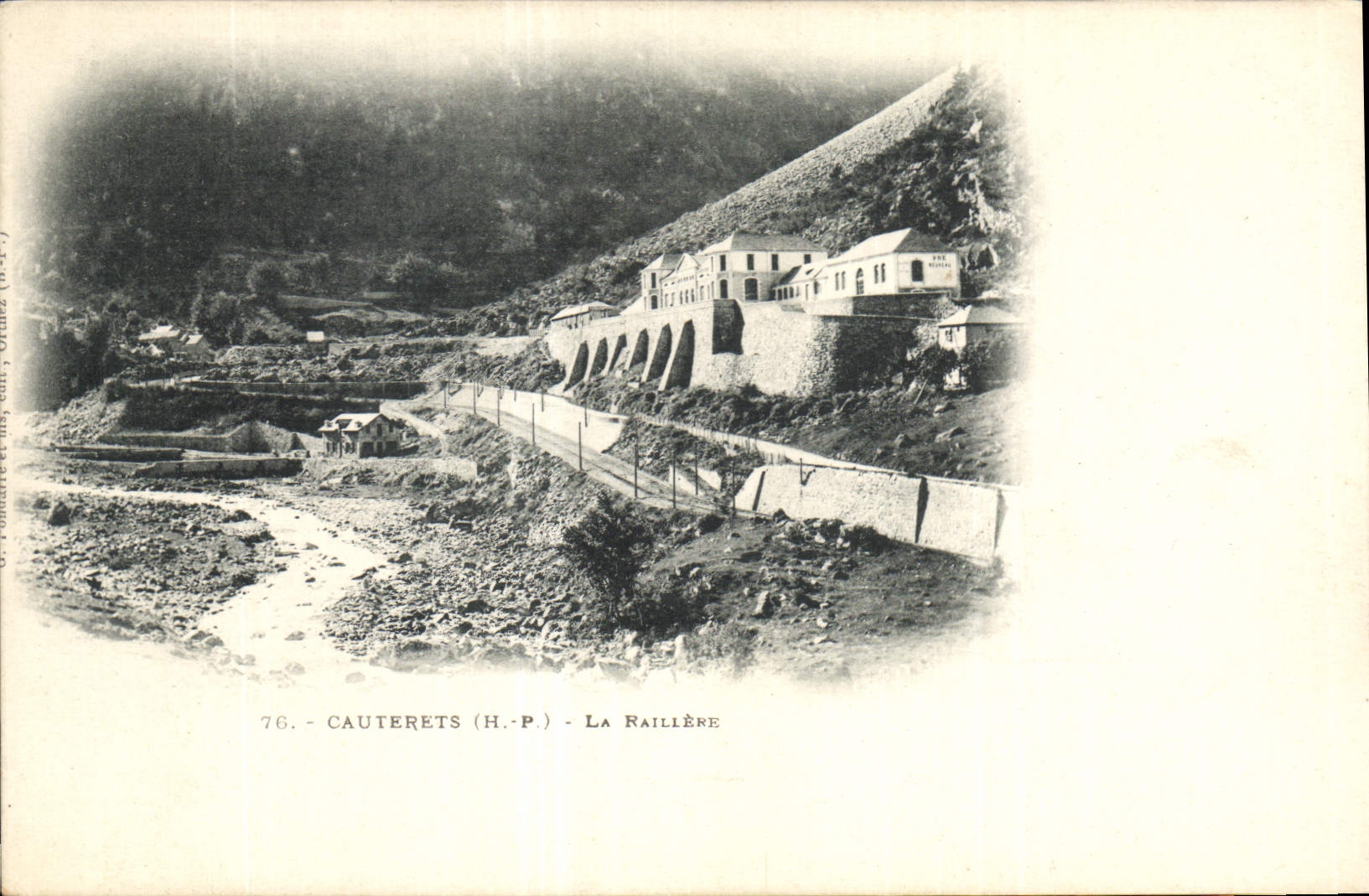 Cauterets (H.-P.) - La Raillère — Verlag G. Guillaume & Cie, Nr. 76