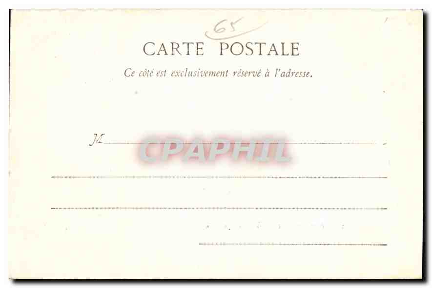 Cauterets (H.-P.) - La Raillère — Verlag G. Guillaume & Cie, Nr. 76 — Rückseite