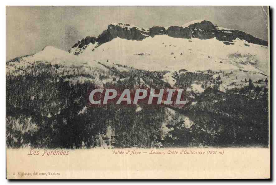 CPA Les Pyrenees Vallee d'Aspe Lescun Grotte d'Ouillarisse 