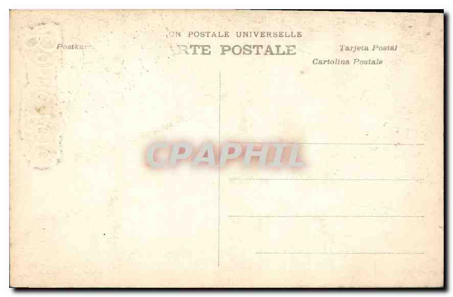 CPA Bonne Fete Femme Enfant — Verso