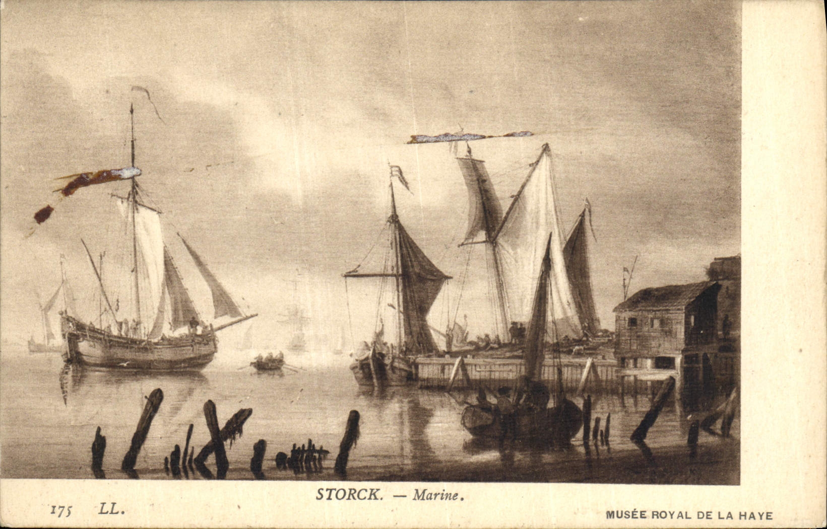 CPA Storck Marine Musee Royal de la Haye 