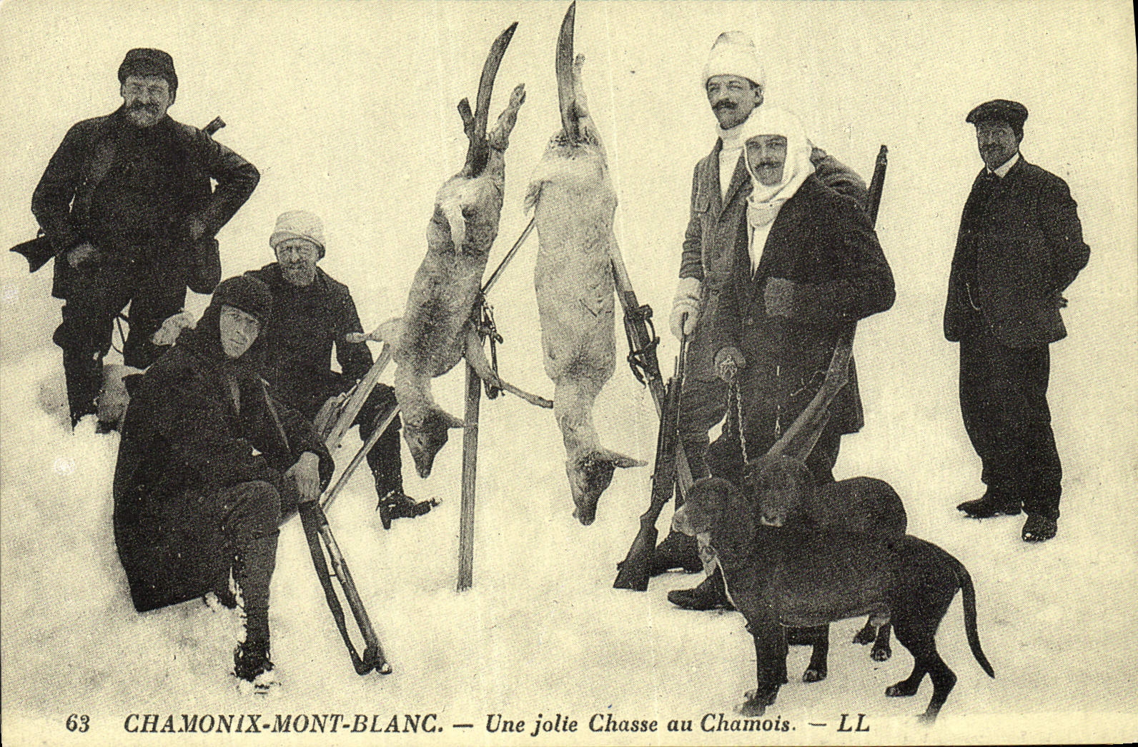Chamonix-Mont-Blanc — Une jolie Chasse au Chamois — LL