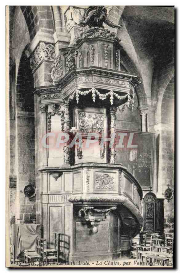 CPA Le Puy La cathedrale La chaire par Vanneau