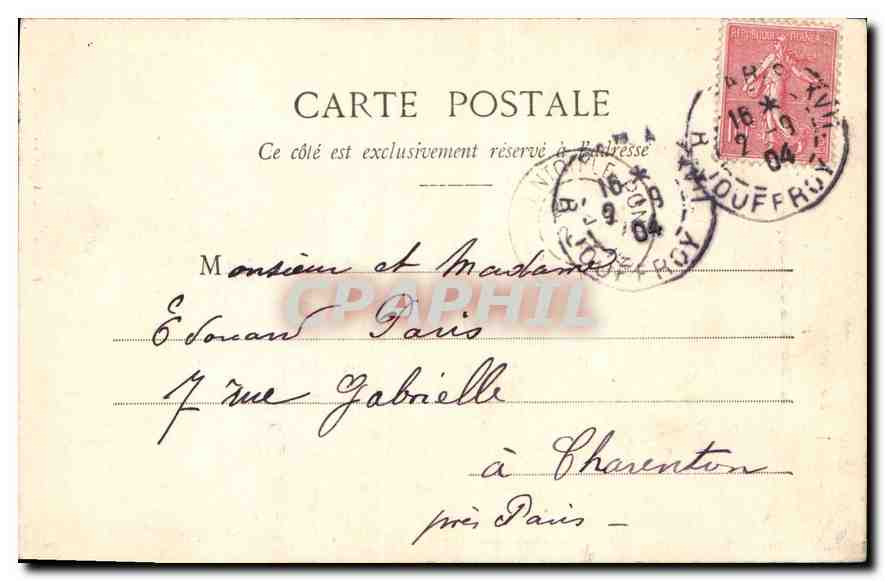 CPA La Normandie Pittoresque Le derversoir de la bataille pres Clecy — Rückseite