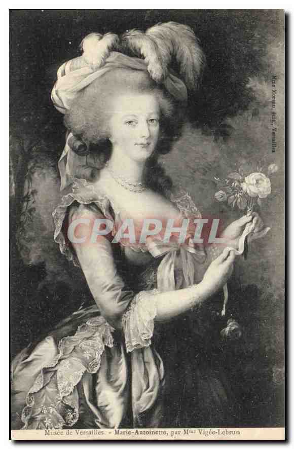 CPA Musee de Versailles Marie Antoinette par Mme Vigee Lebrun 
