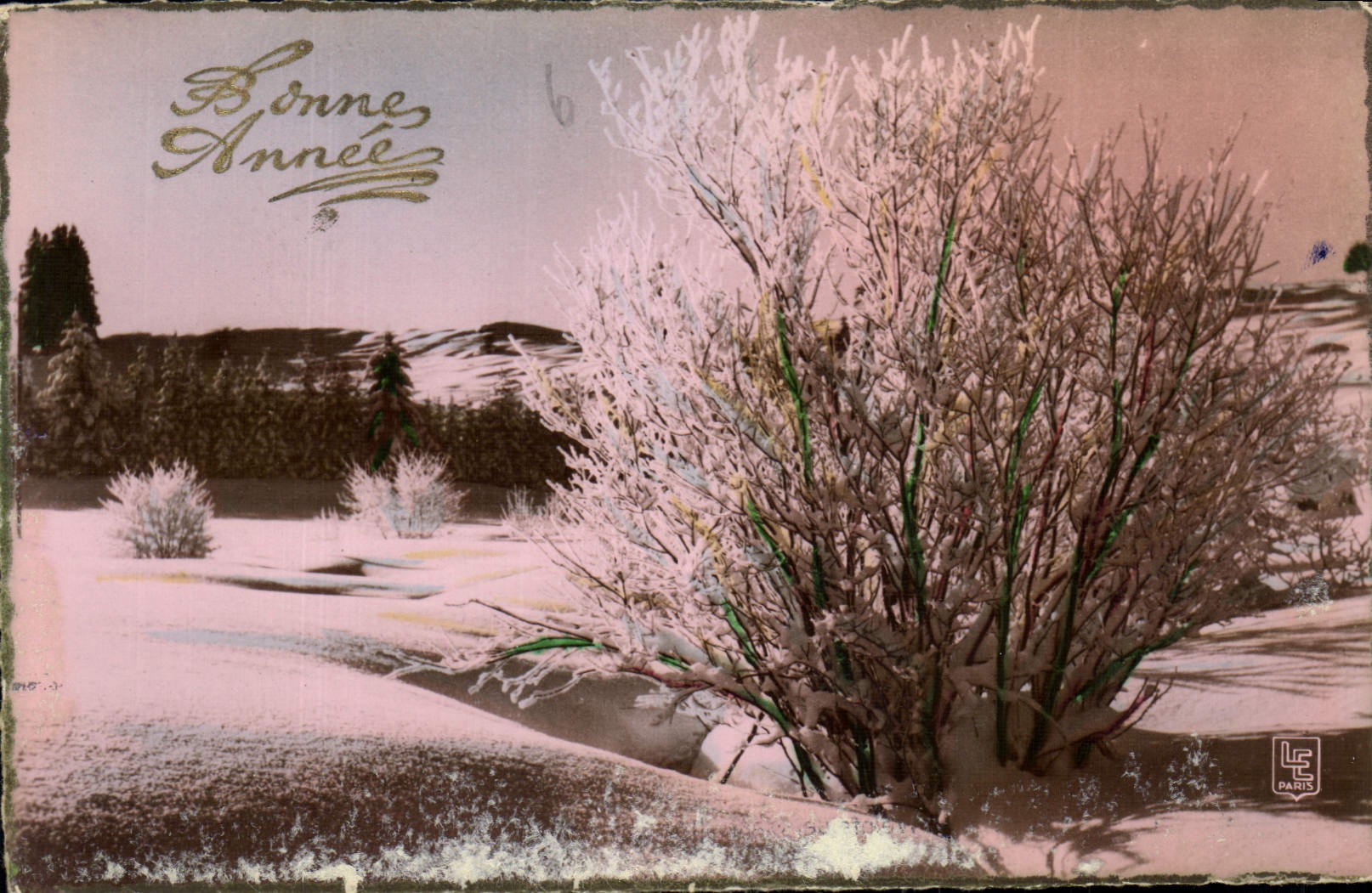 CPA Bonne Annee 