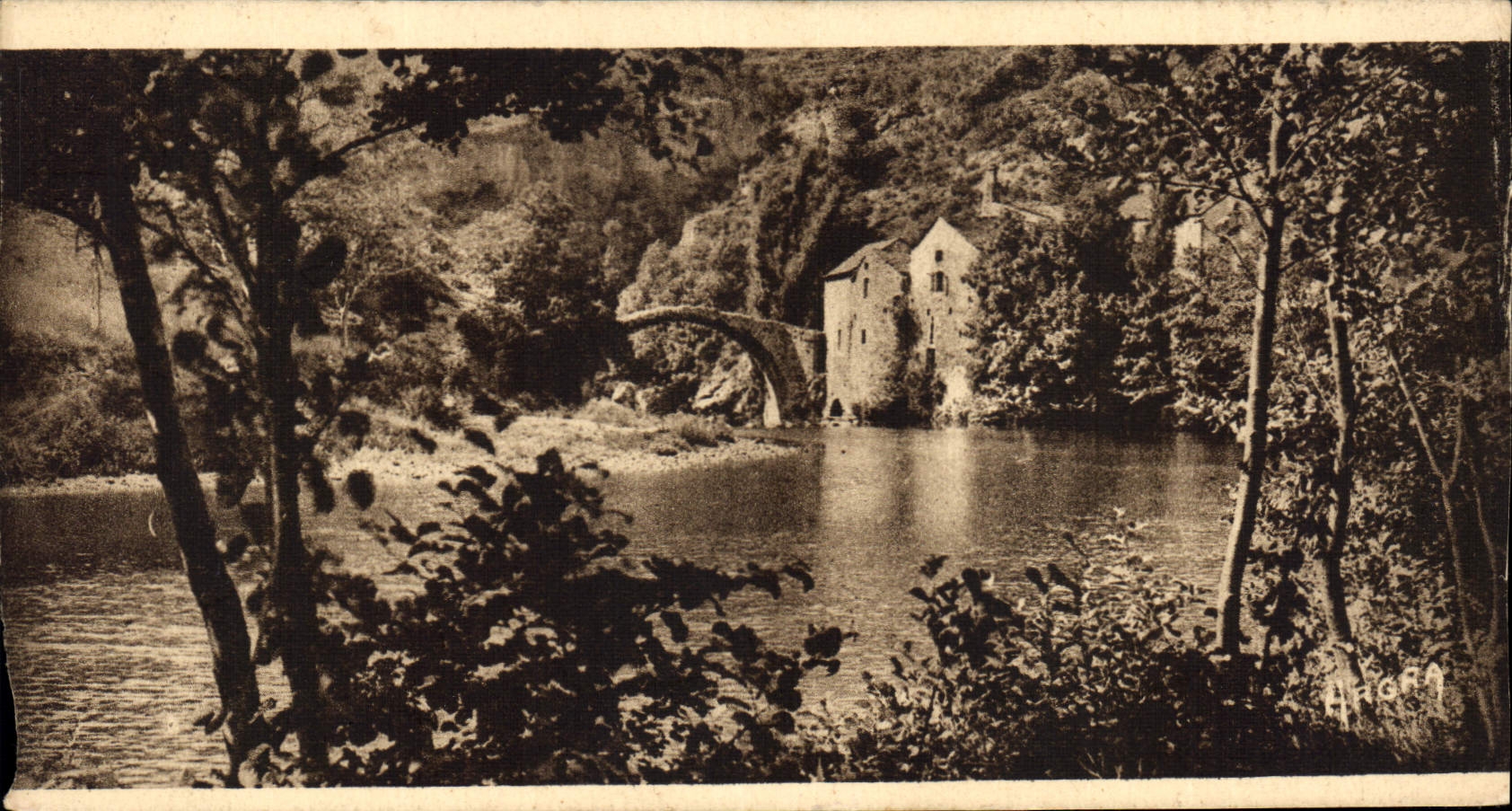 CPA Vallee de la Dourbie Le Moulin de Corps 