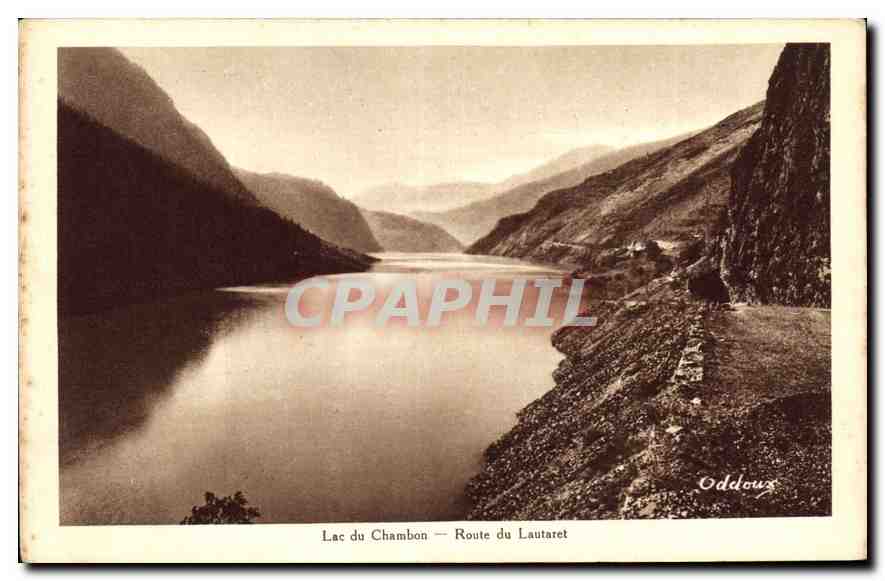 CPA Lac du Chambon Route du Lautaret 