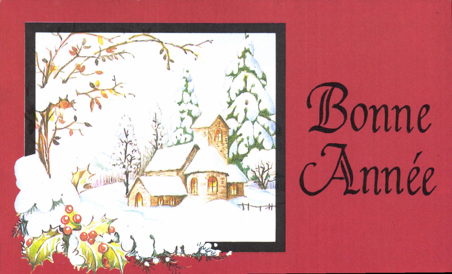 CPA Bonne Annee 