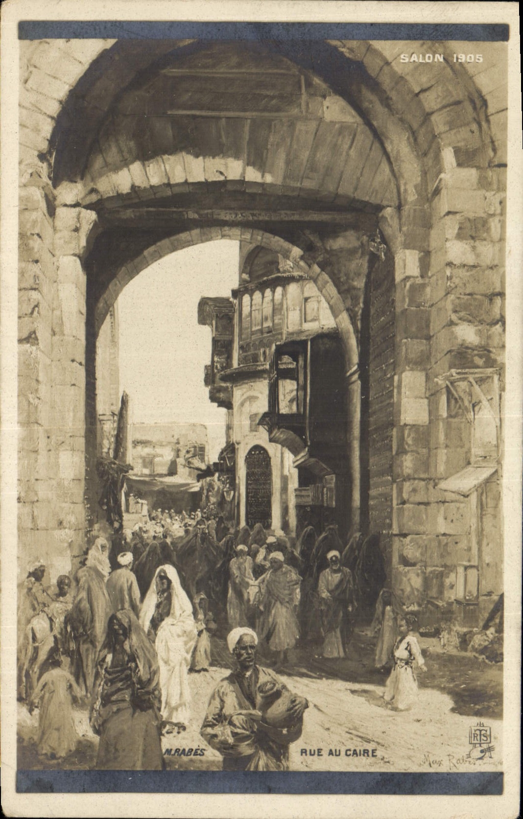 CPA Rue au Caire 