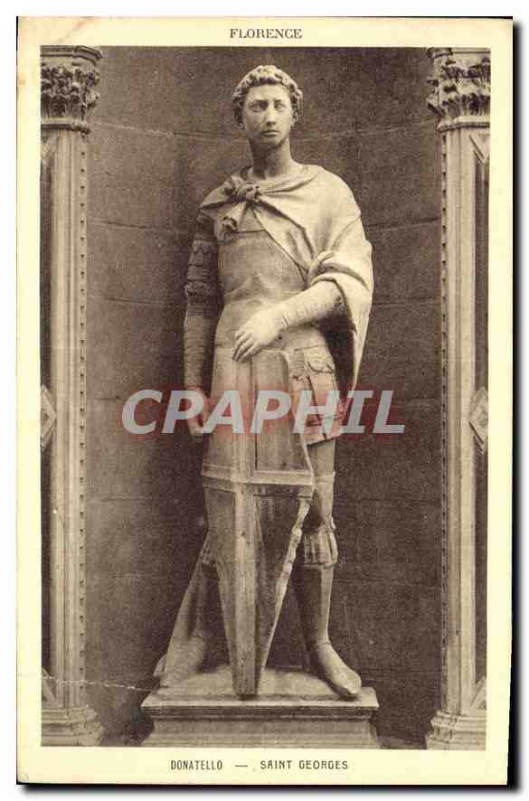CPA Florence Donatello Saint Georges 