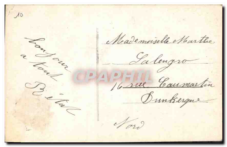 Jeune femme à la fleur — Paris 443 — éditeur Paris 443 — Verso