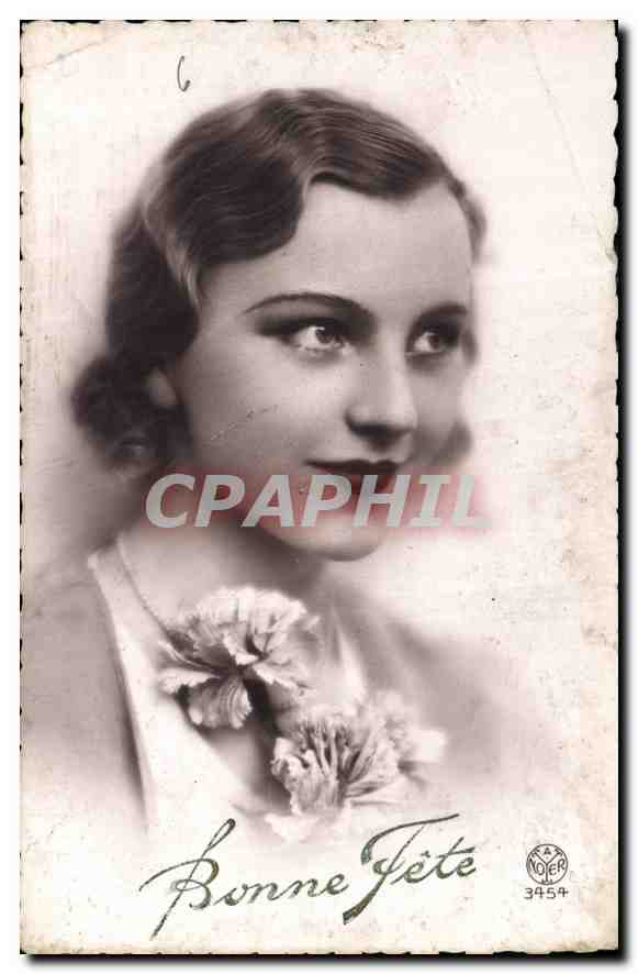 CPA Bonne Fete Femme