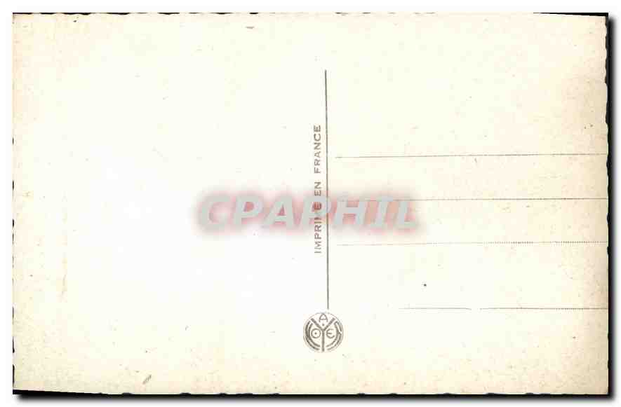 CPA Fantaisie — Verso