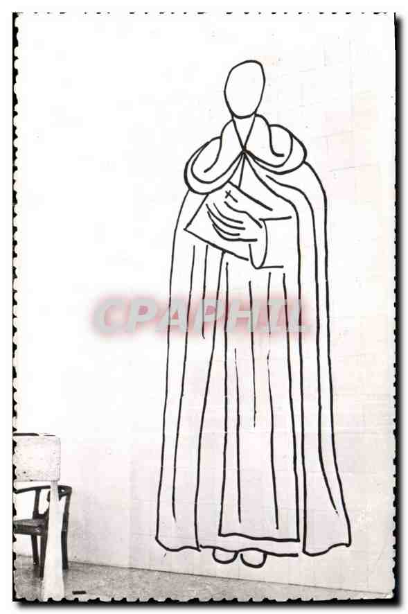 Chapelle du Rosaire — fresque de Saint-Dominique — réalisée par Matisse — Photo P. Eggermont