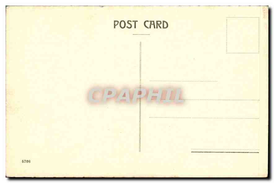 CPA Firenze Galleria Pitti Vergine col Figlio  — Verso